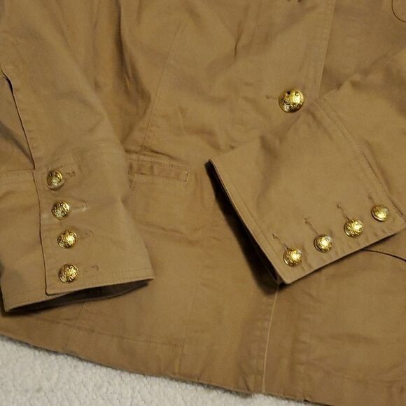 George designs by Mark Eisen brown military jacket - Picture 6 of 9